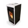 Estufa de pellet Eoss Lis blanco 7,5Kw