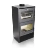 Estufa de leña con horno alteal 12KW
