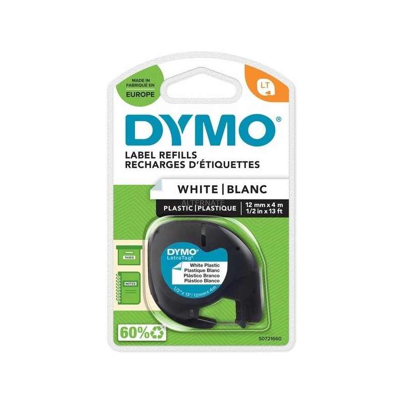 Cinta Dymo para Letratag LT100H