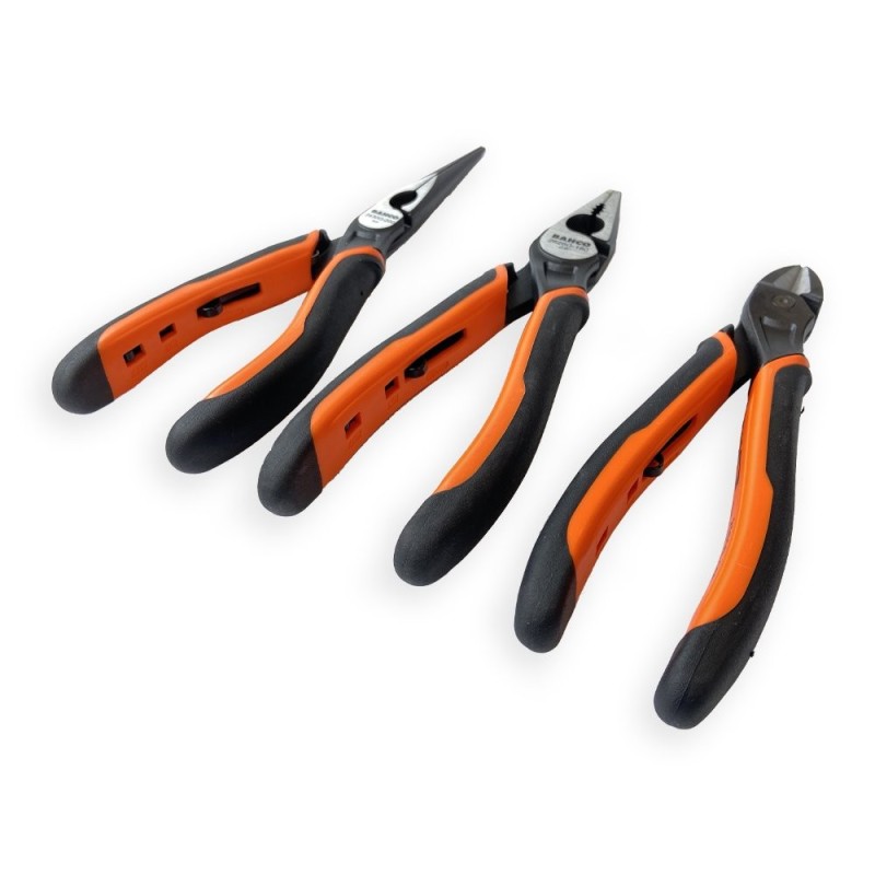 9781 Depósito de espuma juego de alicates KNIPEX Set 2, 3 piezas