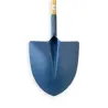Pala Punta Con Mango Muleta De Madera Viat En Color Azul