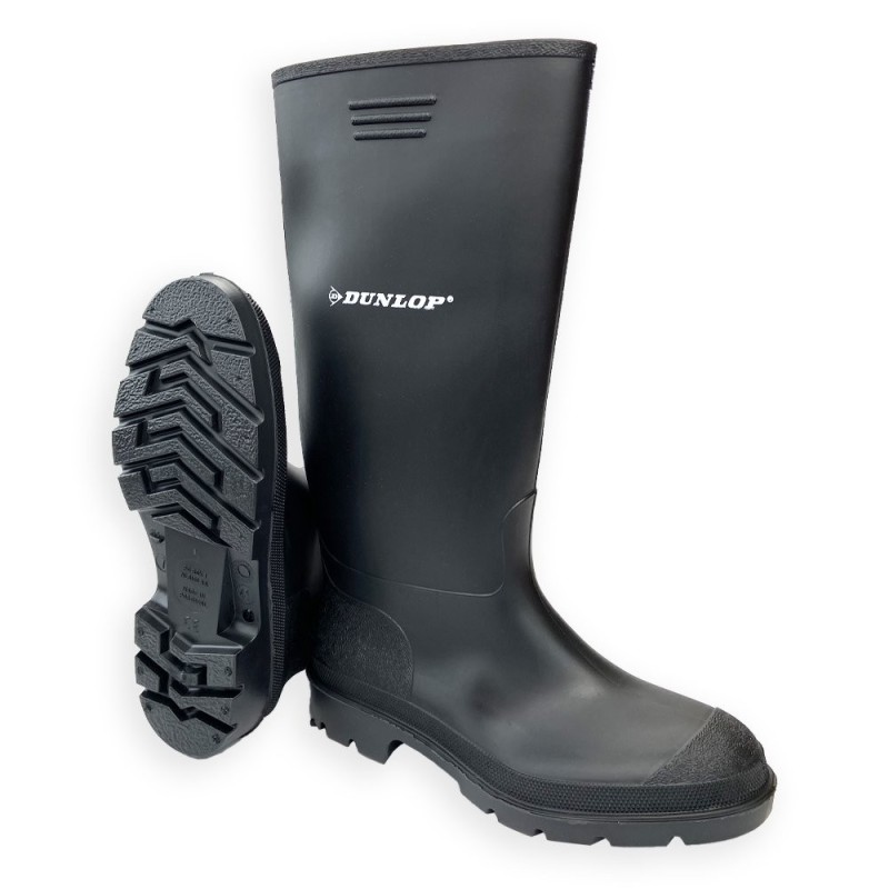 Bota de agua en PVC Dunlop Pricemastor. Tienda de calzado impermeable