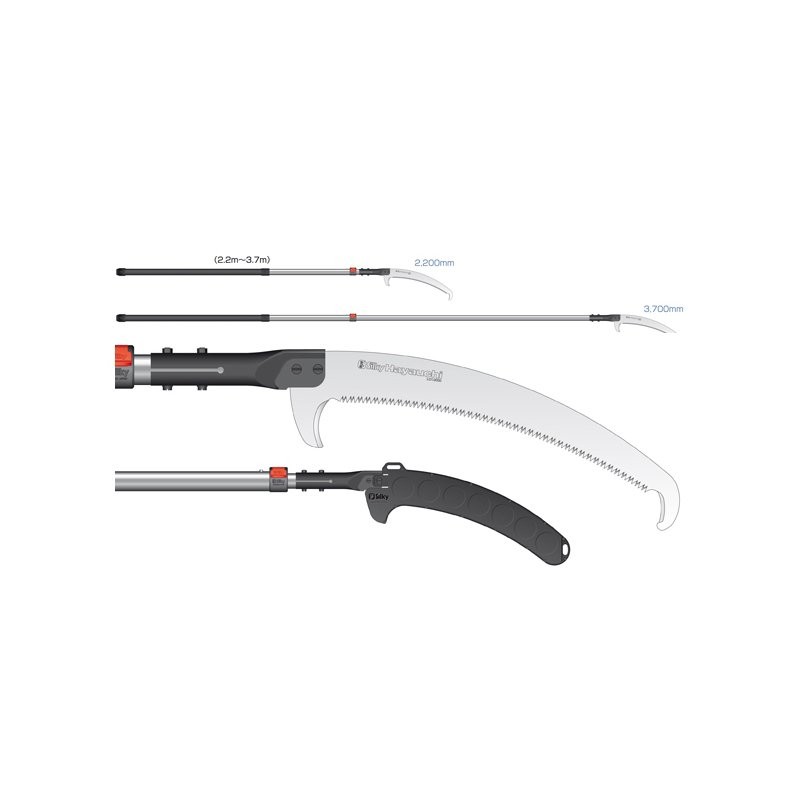 pertiga extensible con serrucho silky hayauchi 390 2 ext comprar venta
