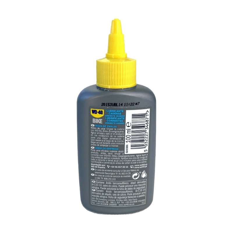 Lubricante Húmedo Para Bici WD-40 100ml