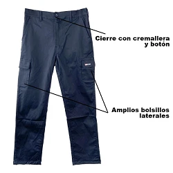 Pantalón Easy Stretch 8038D azul