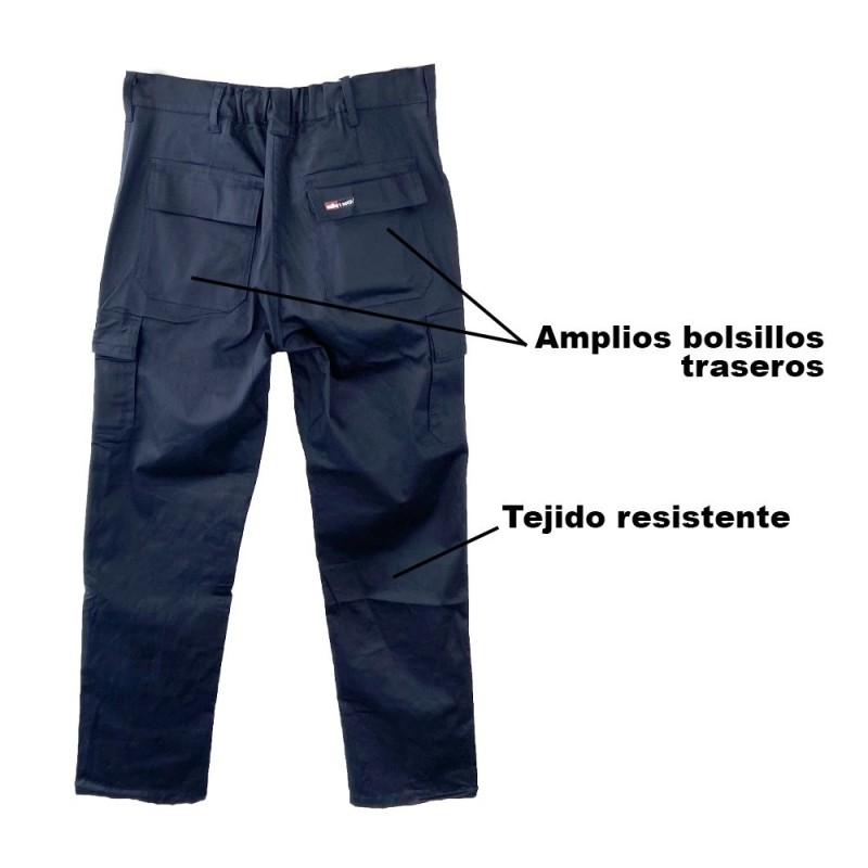 Pantalón Easy Stretch 8038D azul