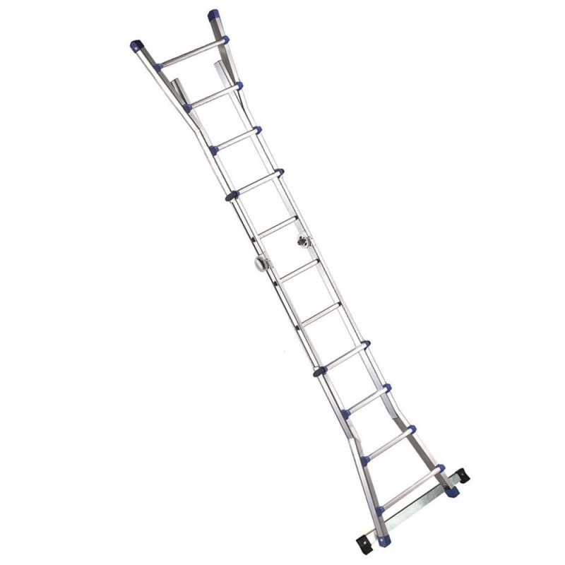 Comprar Escalera Telescópica de Aluminio 1 tramo online - Escaleras Arizona