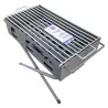 Barbacoa Plegable con Parrilla de Acero Inox El Zorro