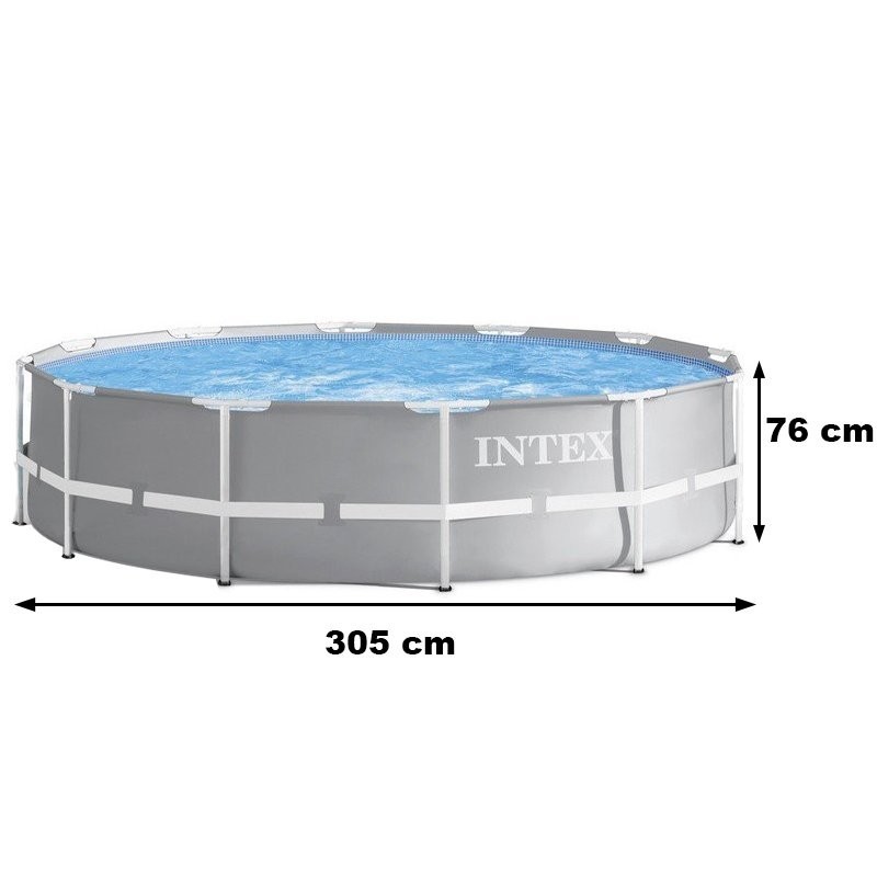 Piscina Intex Prisma Frame Desmontable Redonda Ø 305x76 cm