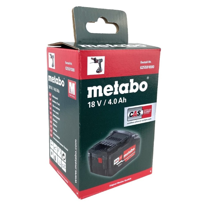 Batería Metabo Li-Power 18V 4.0Ah 625591000