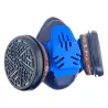 Mascarilla de silicona Climax 757 + 2 filtros A1 para gases y vapores
