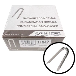 Caja de Grampillones Galvanizados 3KG