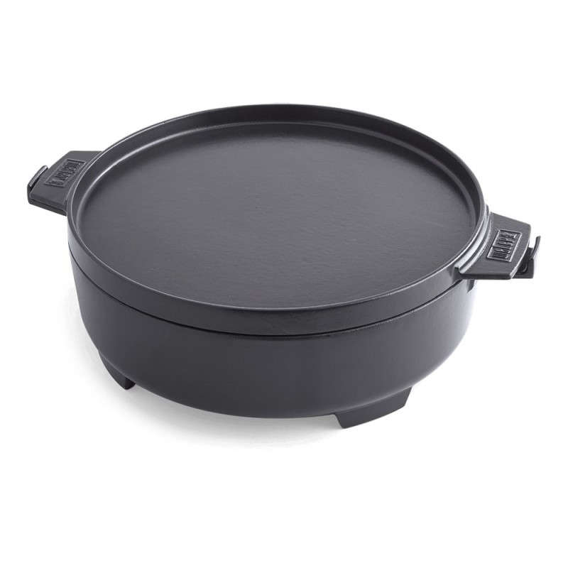 Olla 2 en 1 Para Cocinar en Barbacoa Weber 8857 Gourmet BBQ System