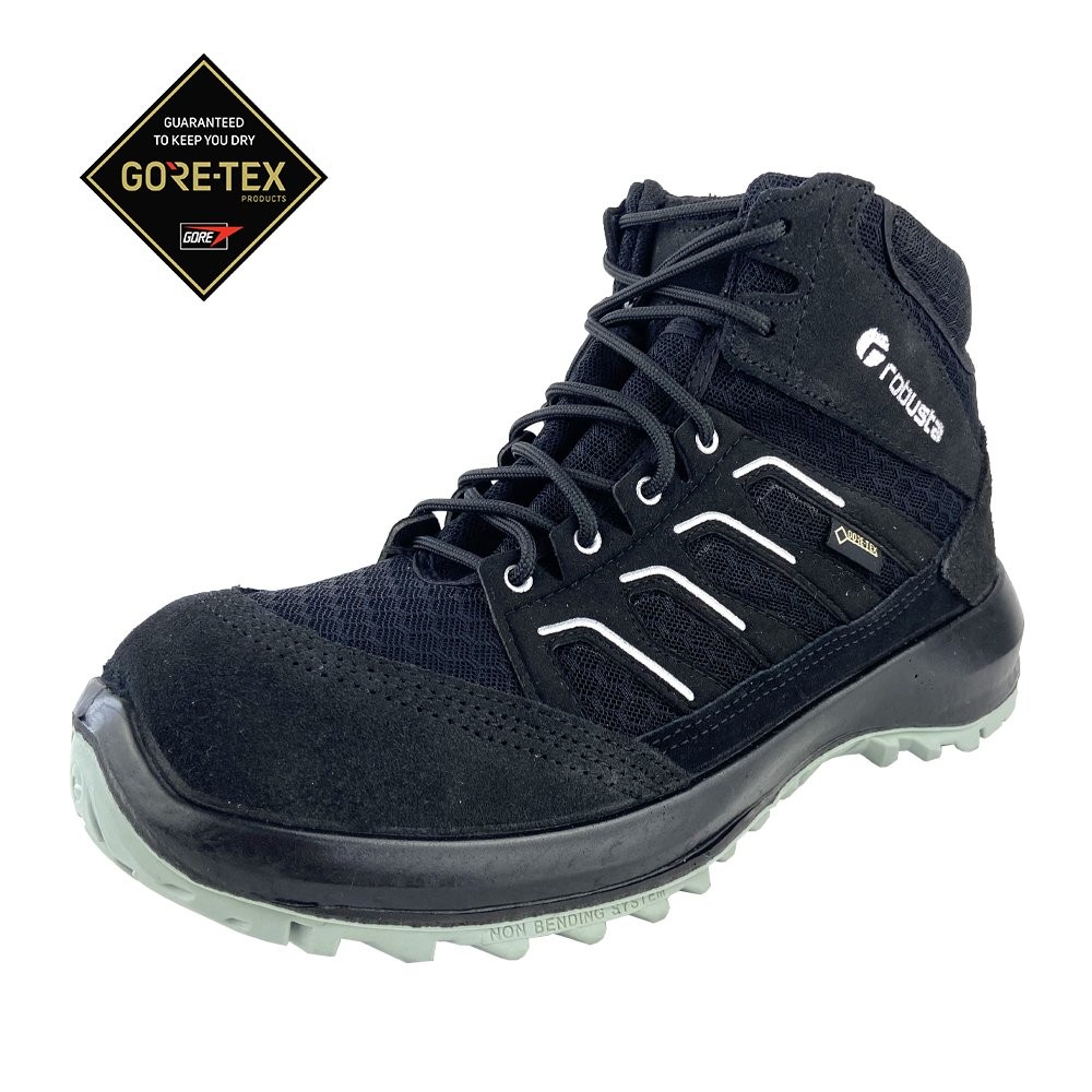 Bota Robusta Tiburón 92201 S3+CI+HI+HRO+WR+SRC con membrana Gore-Tex