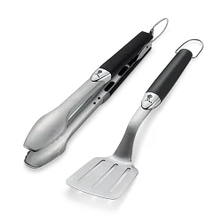 Juego de Utensilios para Barbacoa en Acero Inoxidable Weber 6645