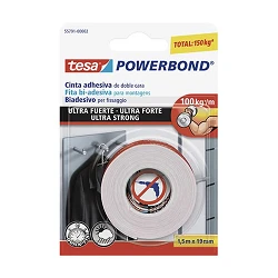 Cinta Adhesiva Ultra Fuerte Tesa Powerbond 1.5 Metros 19 MM Ancho