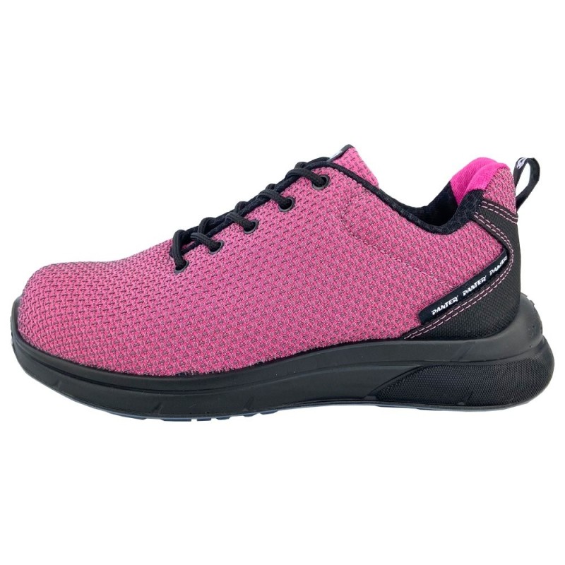 Zapato de Seguridad Panter Forza Sporty S3 Fucsia Para mujer