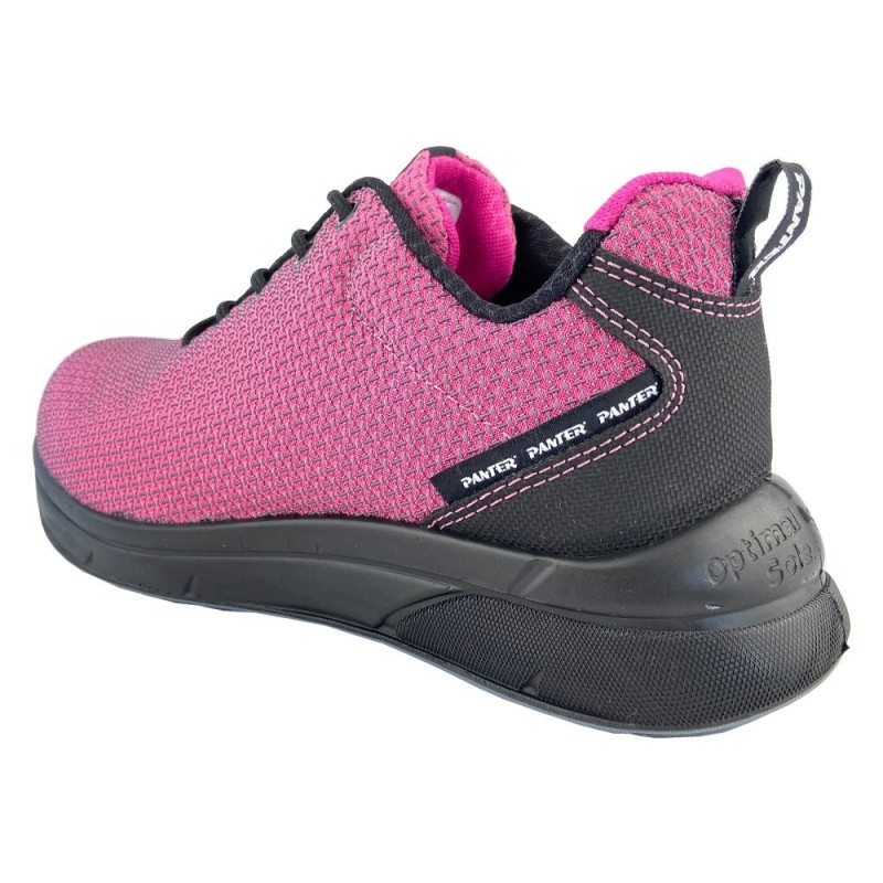 Zapato de Seguridad Panter Forza Sporty S3 Fucsia Para mujer