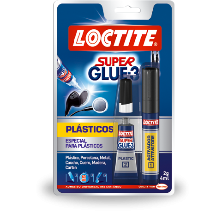 Adhesivo instantáneo loctite super glue-3 3 gr. - Ferreteria Puig