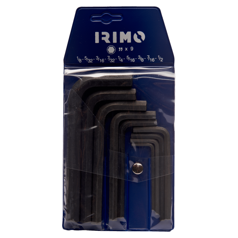 Juego de 6 llaves Allen en bolsa Irimo