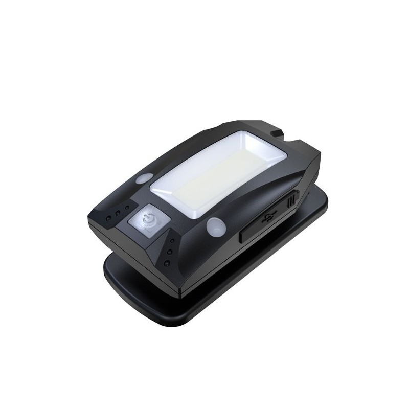 Linterna multifunción recargable con clip SC4R Solidline