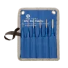 Juego de 6 botadores cilíndricos octogonales Irimo