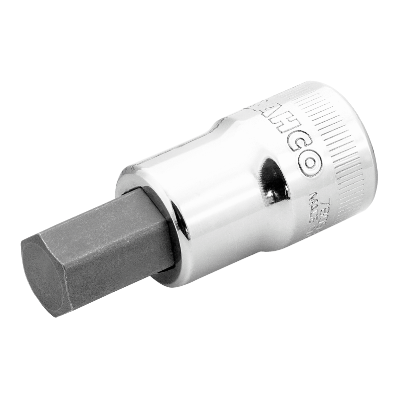 Llave de vaso con punta hexagonal 1/2''