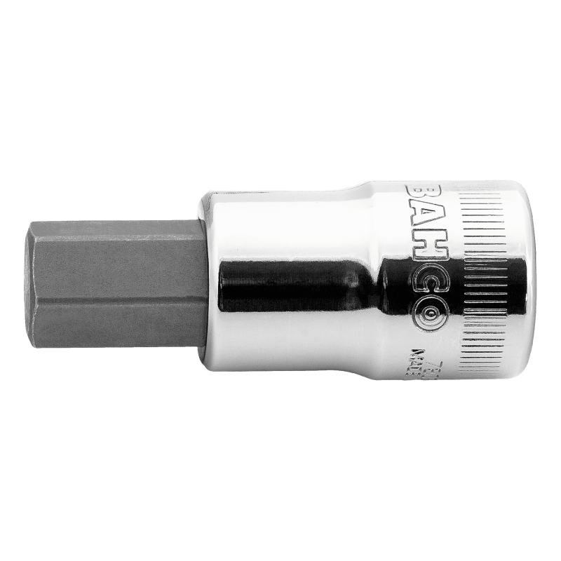 Llave de vaso con punta hexagonal 1/2''