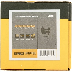 Caja de clavos para clavadora DCN890 de Dewalt