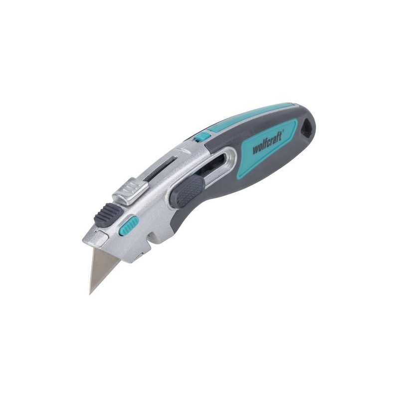 Cutter Profesional de Aluminio Hoja de 18 mm. Incluye 5 cuchillas. Cuter  Cuerdas Carton, Cuters Profesional
