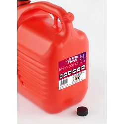 BIDON GASOLINA C/EMBUDO 10L PVC HOMOLOGADO al por Mayor ≫ Plasticosur