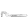Llave de gancho articulada