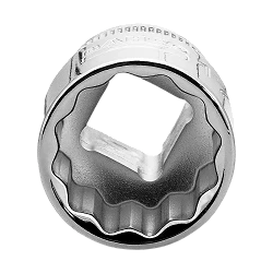 Llave de vaso de 3/8'' bihexagonal