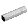 Llave de vaso de 3/8'' bihexagonal larga