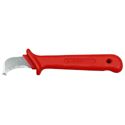 Cuchillo curvo con protección aislado curvo Bahco