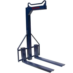 Pinza portapalet extensible en base.