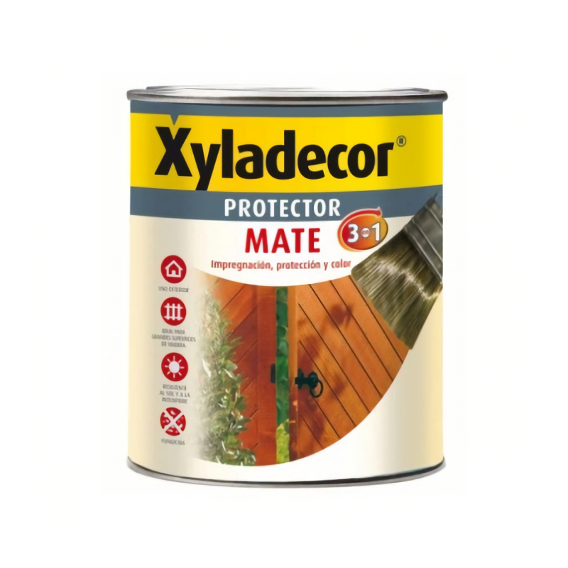 Xyladecor Protector Mate Extra 3 en 1 para madera