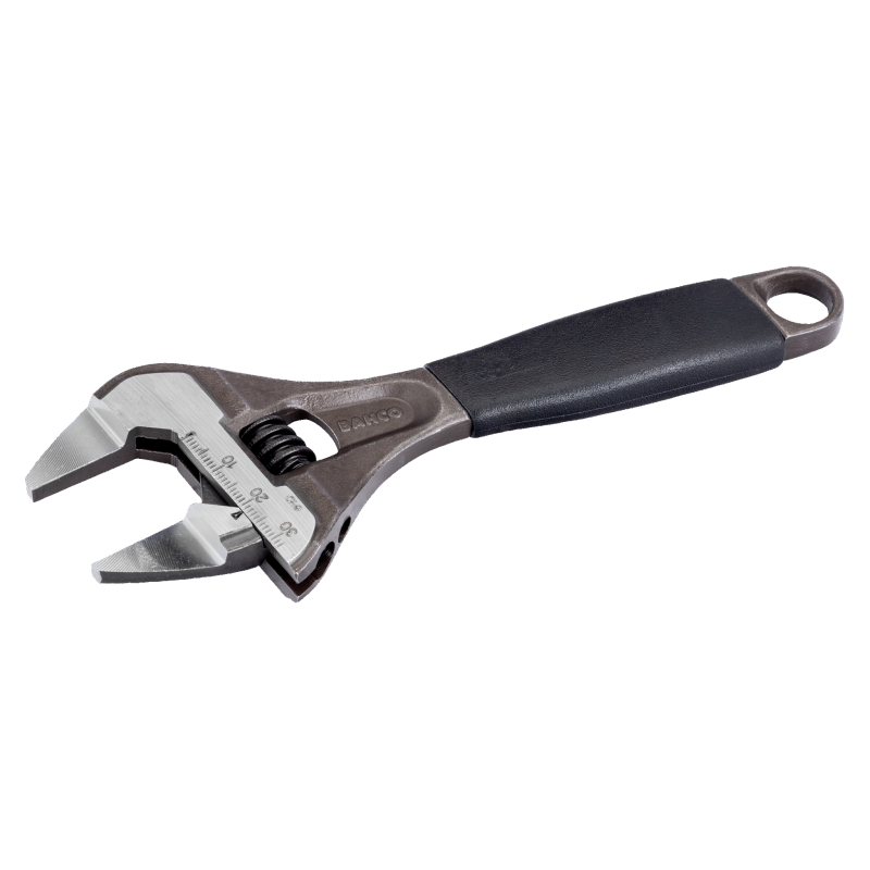 Llave ajustable de boca delgada