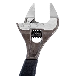 Llave ajustable de boca delgada