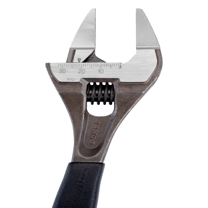 Llave ajustable de boca delgada