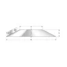 Remate exterior vierteaguas para chimenea de doble pared VDP Bofill