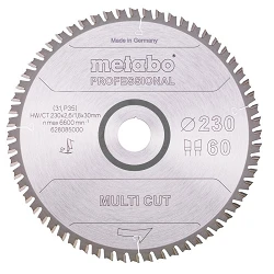 Hoja de sierra universal Multi Cut de Metabo