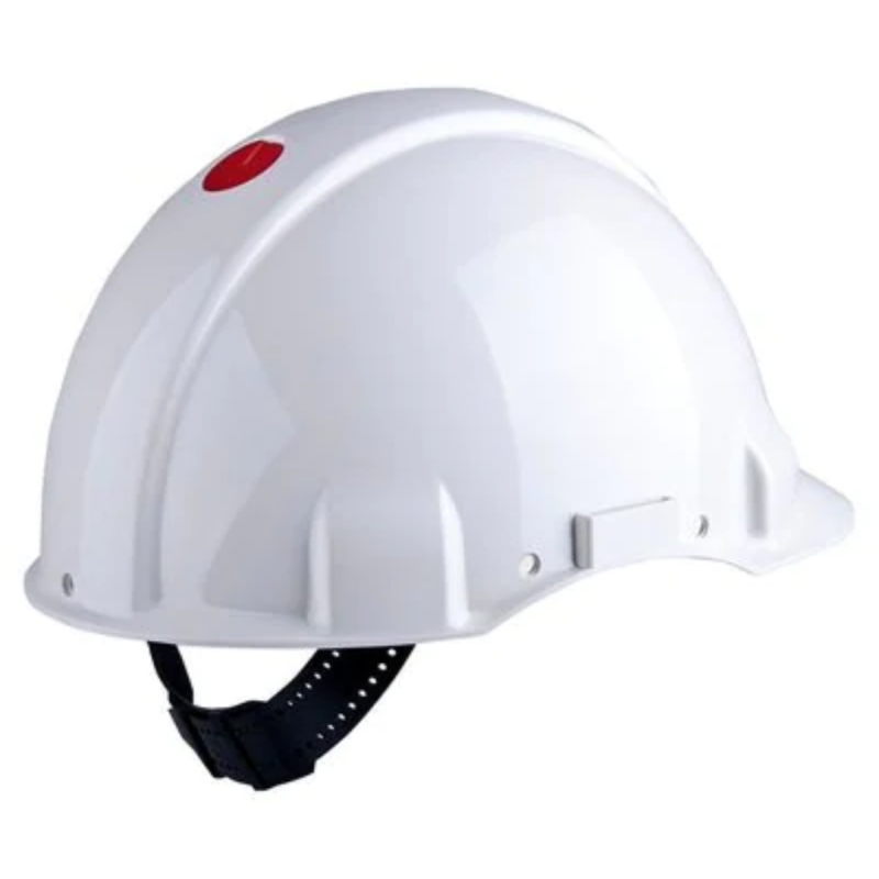 Casco de protección con arnés de ruleta G3001NW de 3M