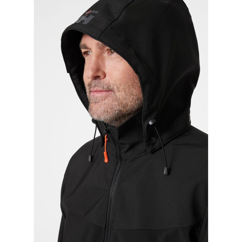 Cazadora de softshell con capucha Oxford Kensington de Helly Hansen