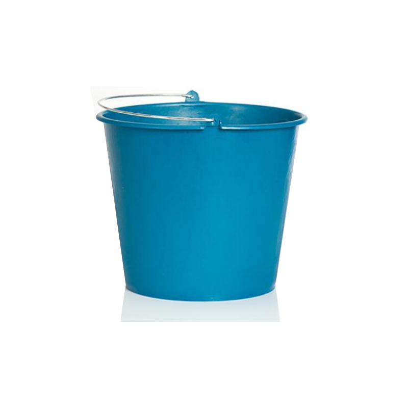 Tatay Secchiello In Plastica 12 Litri | Con Scala Di Misura Interna | Blu 33x30.5x28 Cm