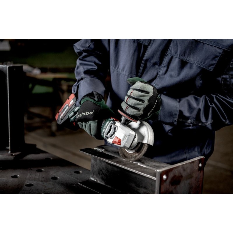 Amoladora angular de batería WPB 18 LT BL 11-125 Quick de Metabo