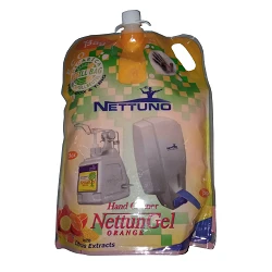 Gel lavamanos Nettuno Orange recarga de 3000 ml.