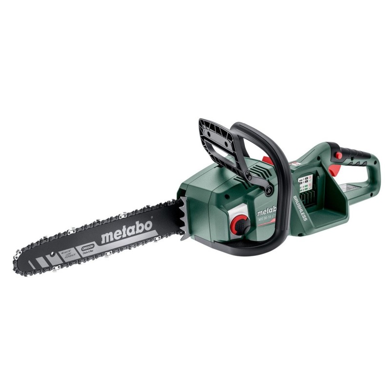 Sierra de cadena de batería MS 36-18 LTX BL 40 de Metabo