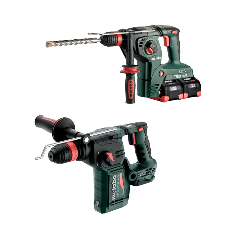 Martillo Dos Baterías 2x18V Metabo KHA 36-18 LTX