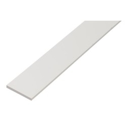 Pletina de PVC blanco de 1 metro